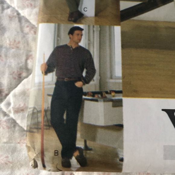 Vogue Men Pattern 8918-38-42-44- tapered pants- rare pattern-uncut - Picture 4 of 7